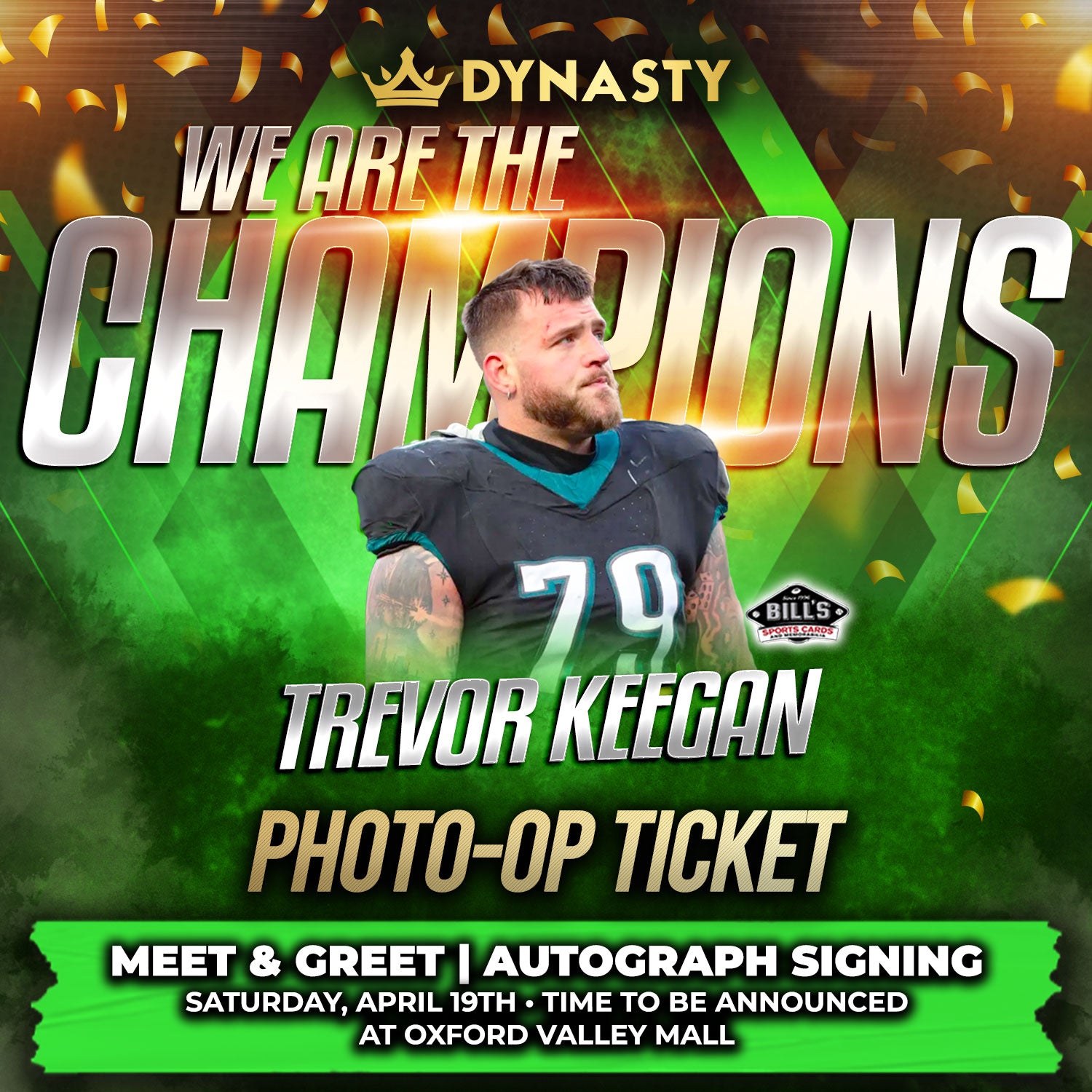 Trevor Keegan World Champions Experience Tickets