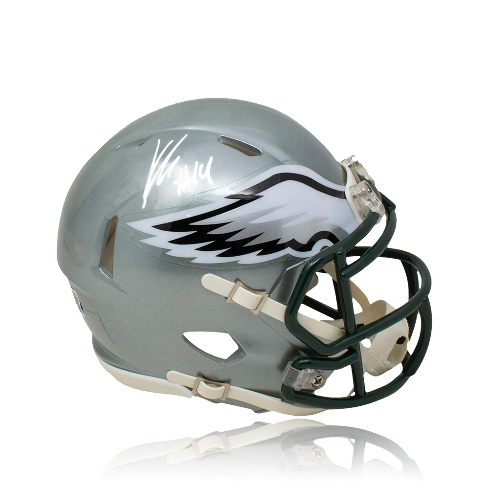 Kenneth Gainwell Philadelphia Eagles Autographed Flash Full-Size Helmet