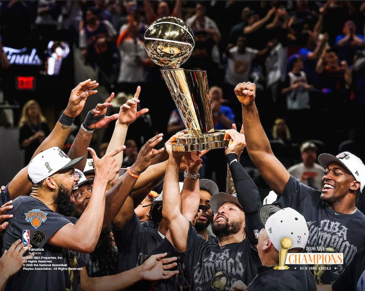 New York Knicks 2026 NBA Champions 8" x 10" Basketball Photo