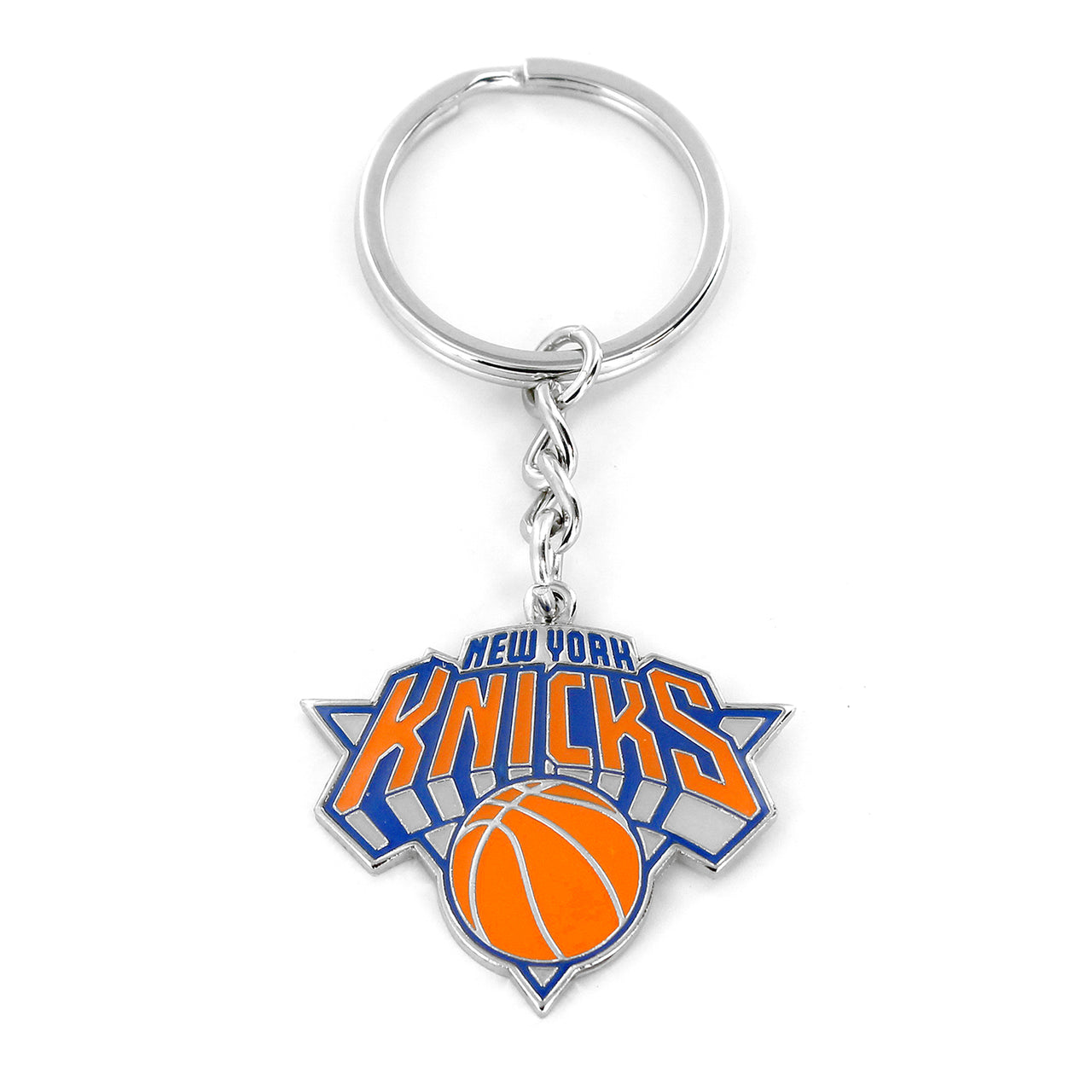 New York Knicks Metal Logo Keychain
