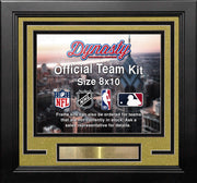 Vegas Golden Knights Gold Custom NHL Hockey 8x10 Picture Frame Kit - Dynasty Sports & Framing 
