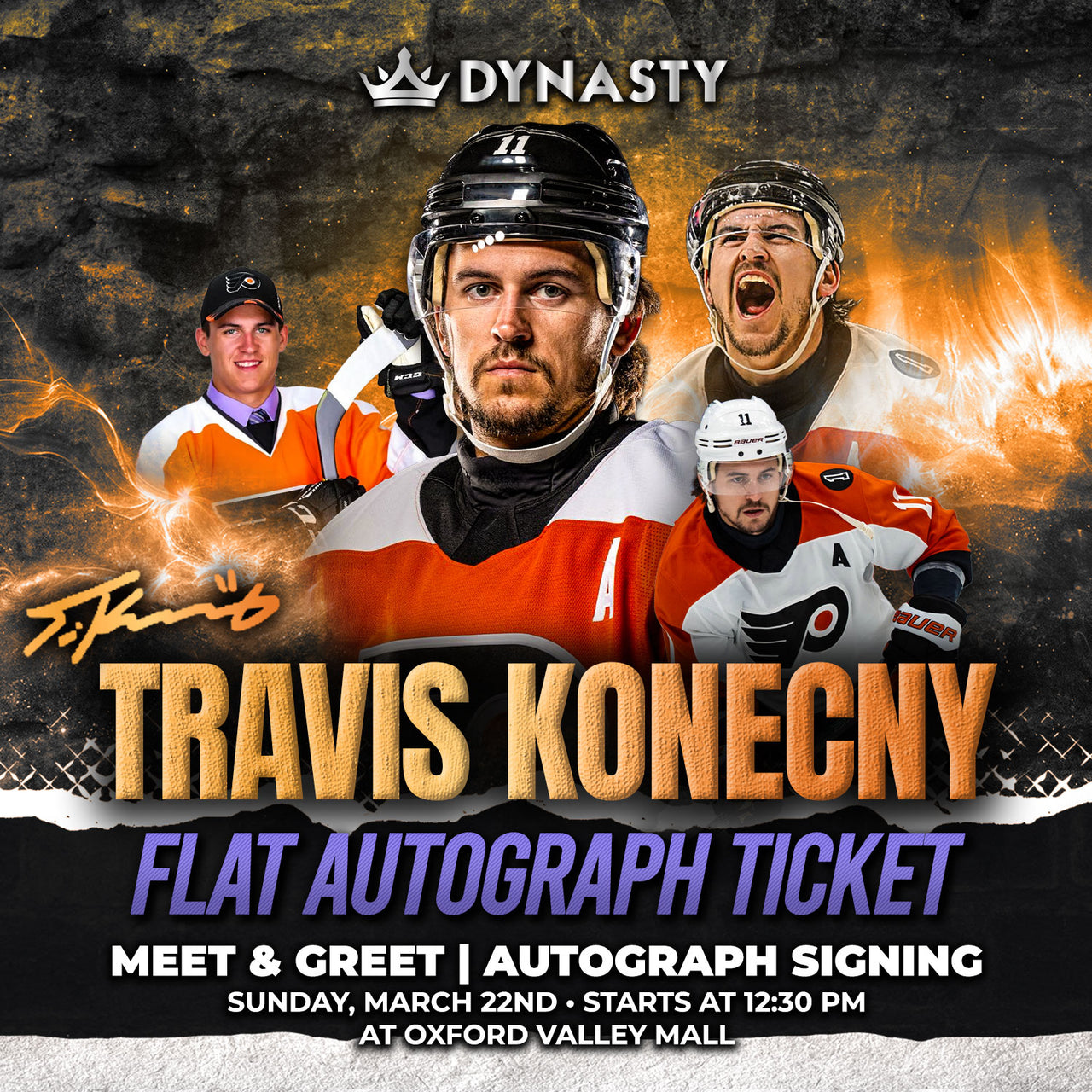 Travis Konecny Flyers Experience Tickets