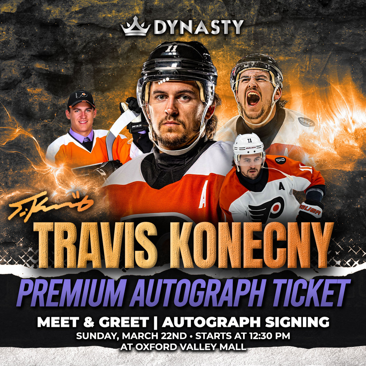 Travis Konecny Flyers Experience Tickets