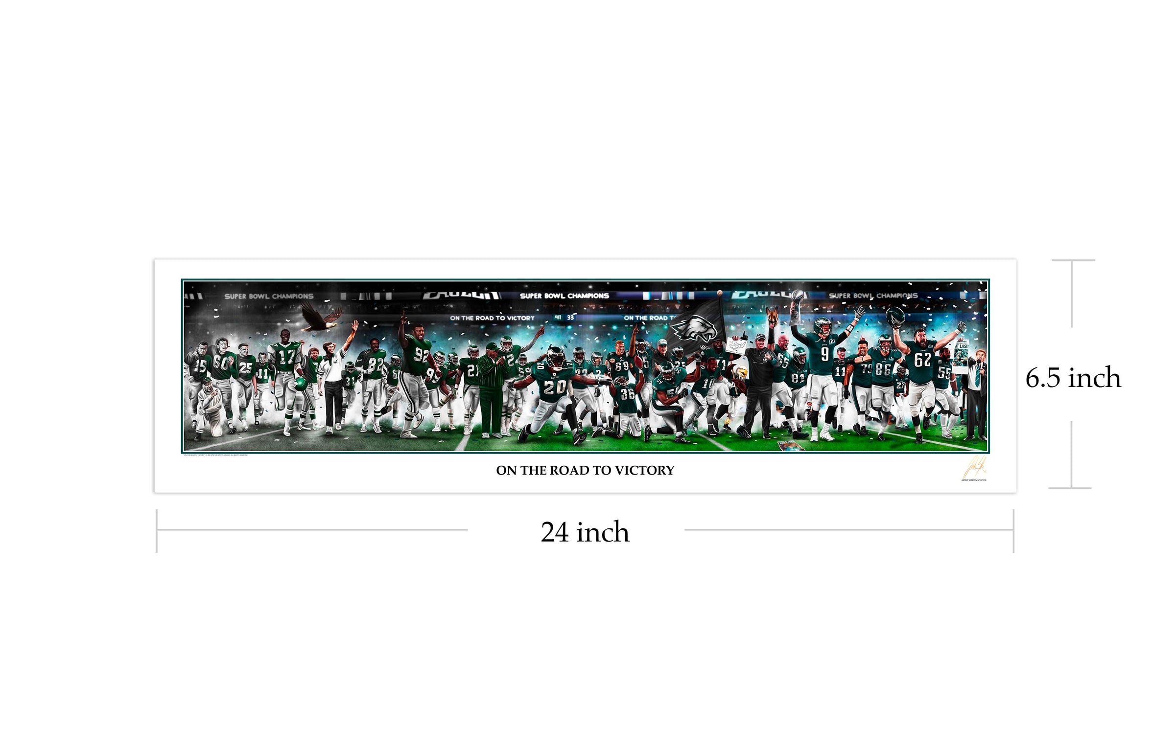 Eagles Legacy "On The Road To Victory"