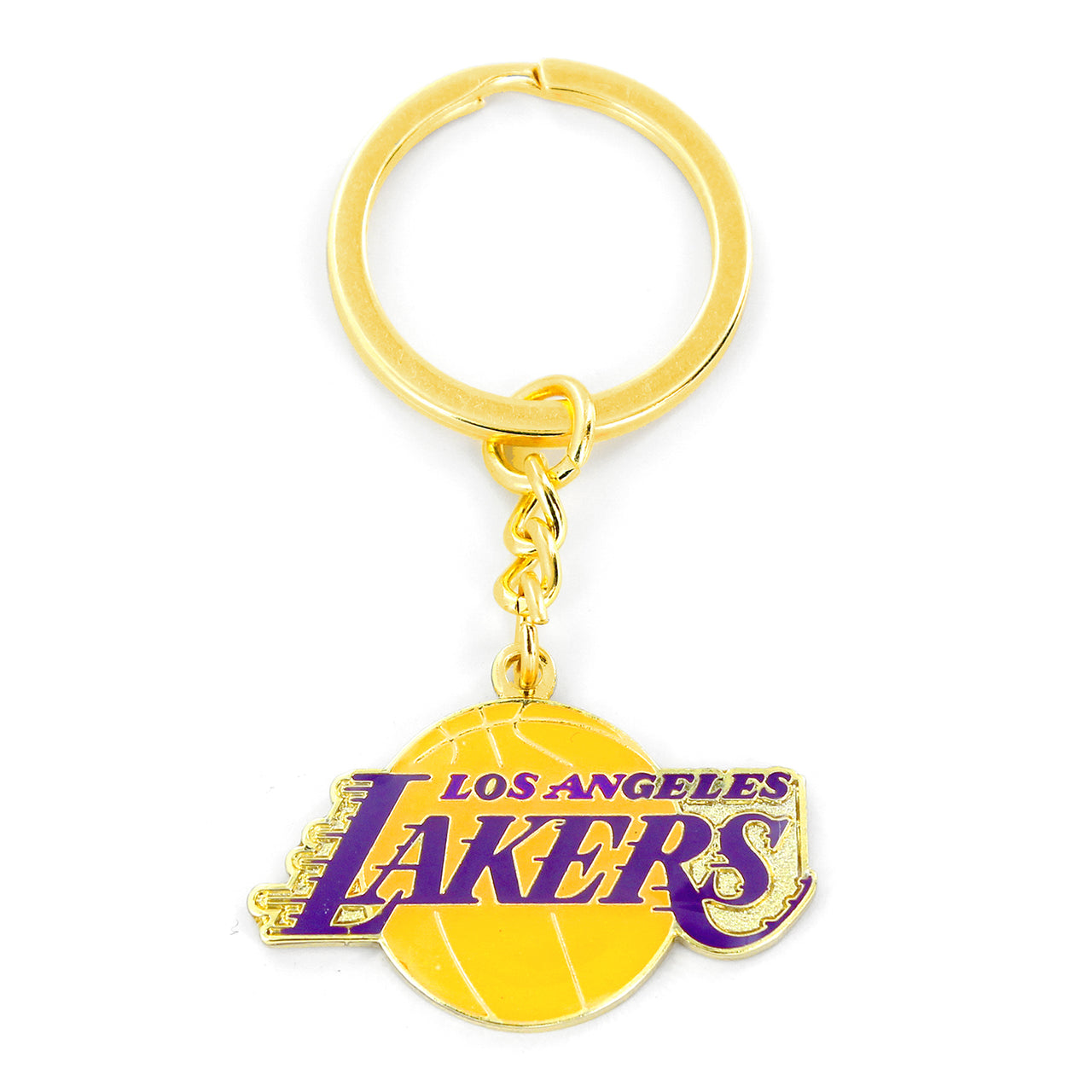Los Angeles Lakers Metal Logo Keychain