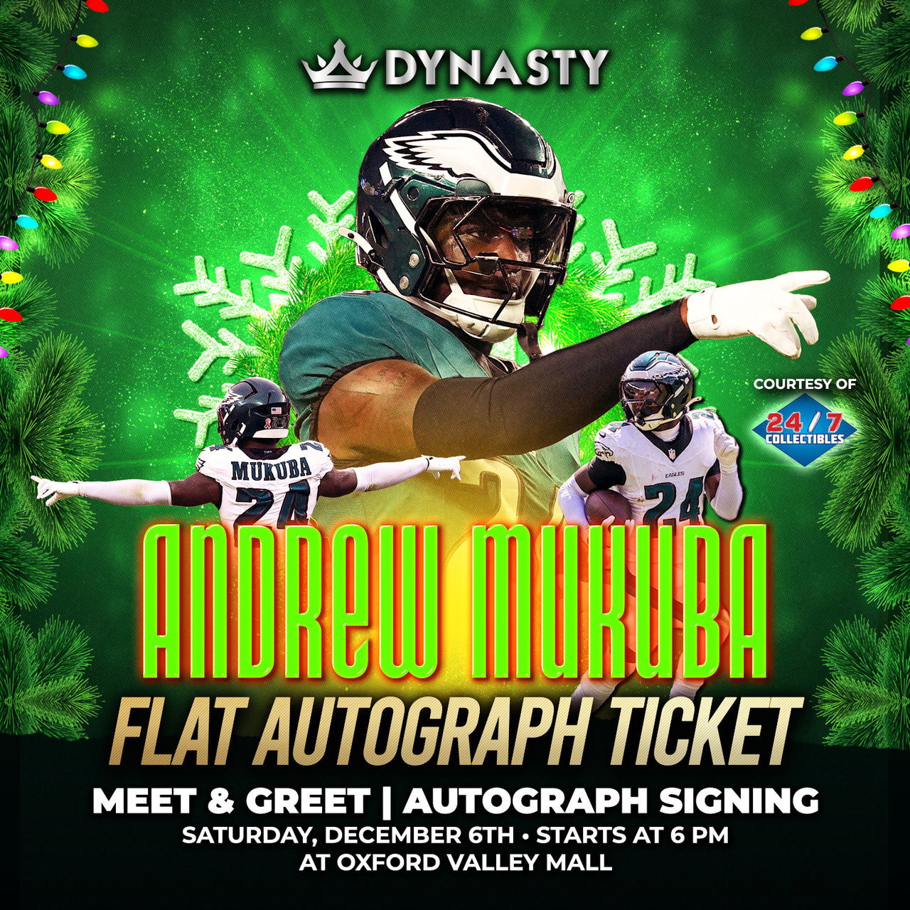 Andrew Mukuba Kickoff The Holidays Experience Tickets