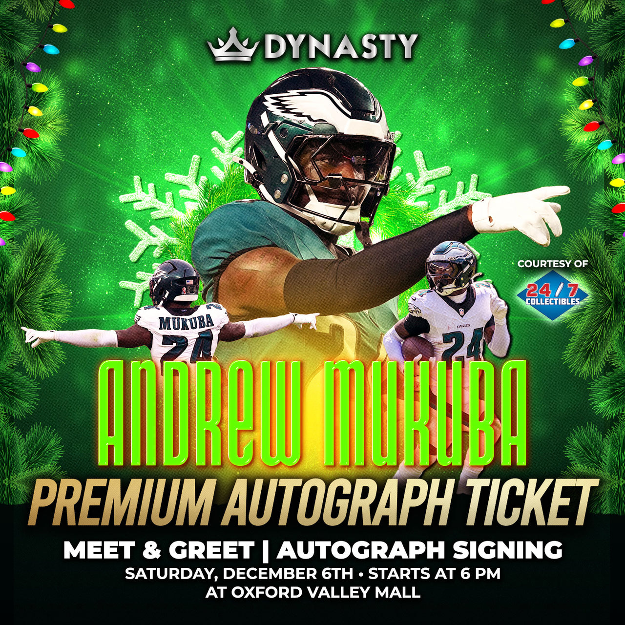 Andrew Mukuba Kickoff The Holidays Experience Tickets