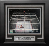 Mankind v. The Undertaker Hell in a Cell 8" x 10" Framed WWE Wrestling Photo - Dynasty Sports & Framing 