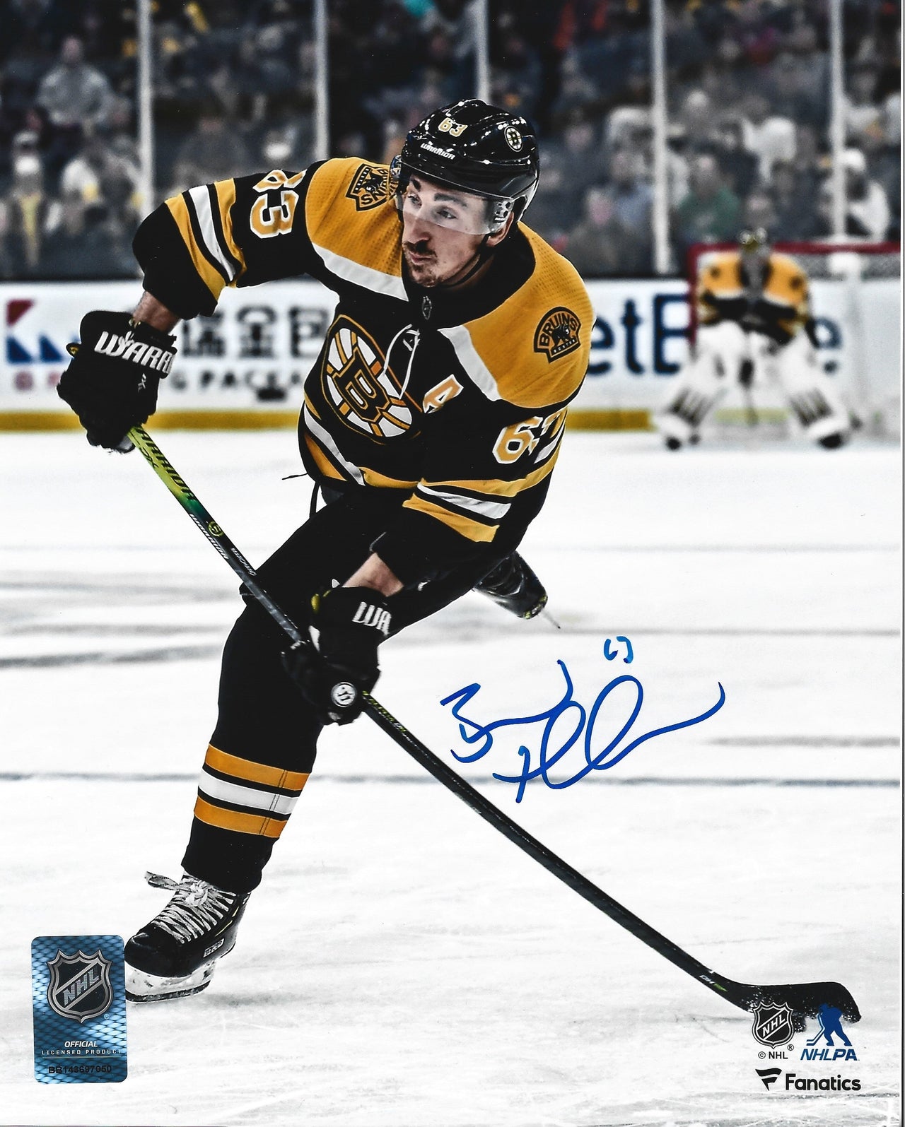 Brad Marchand Autographed Boston Bruins Hockey Photo - Dynasty Sports & Framing 