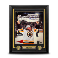 Mark Recchi 2011 Stanley Cup Champions Boston Bruins Autographed 11" x 14" Framed Hockey Photo