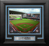 Miami Marlins Marlins Park 8" x 10" Framed Baseball Stadium Photo - Dynasty Sports & Framing 