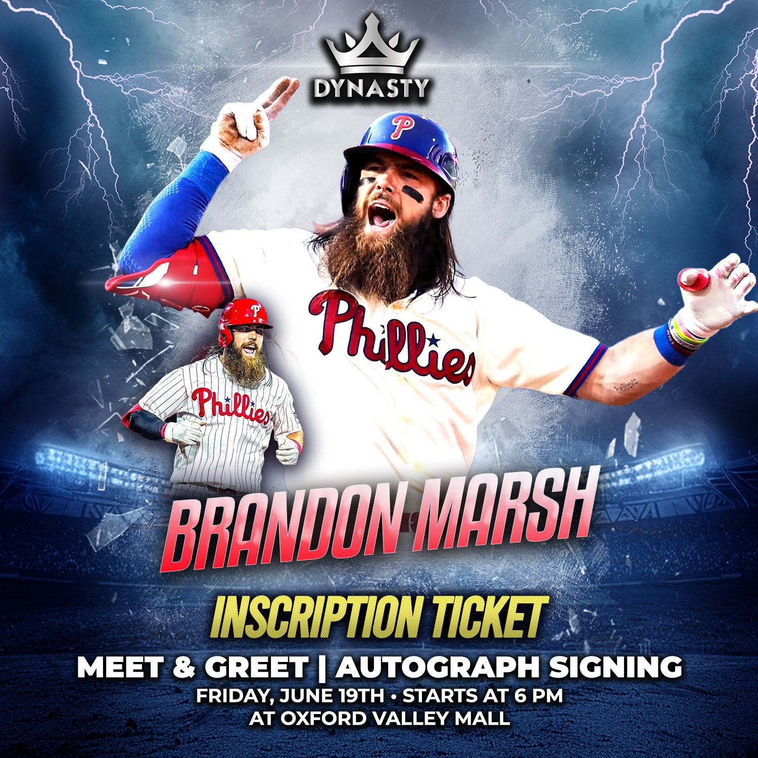 Brandon Marsh Inscription Ticket (Add-On)