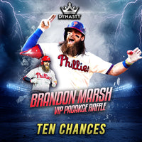 Bailey's Besties Brandon Marsh VIP Package Raffle - Dynasty Sports & Framing 