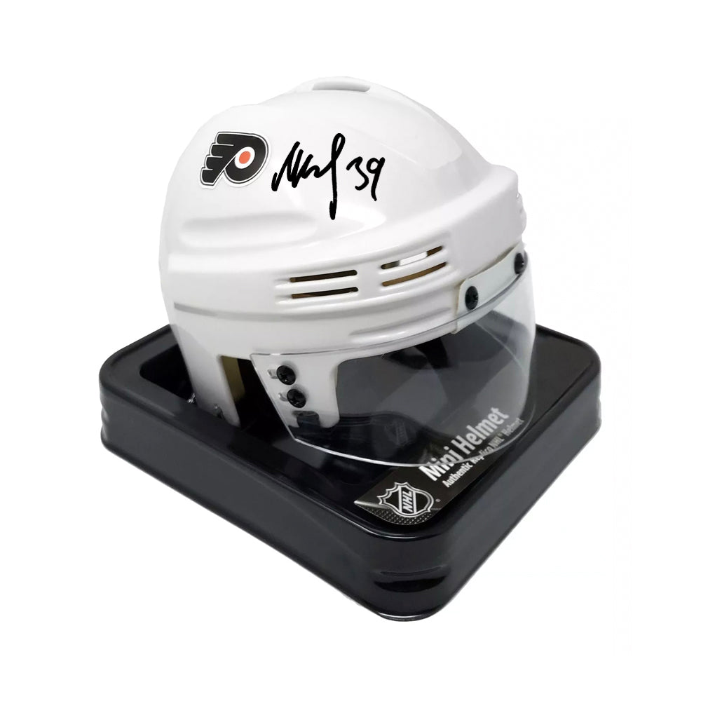 Matvei Michkov Philadelphia Flyers Autographed Hockey Mini-Helmet ...
