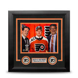 Matvei Michkov 2023 NHL Draft Philadelphia Flyers Autographed 8" x 10" Framed Hockey Photo - Dynasty Sports & Framing 