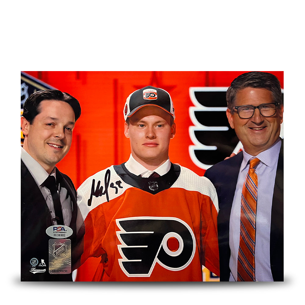 Matvei Michkov 2023 NHL Draft Philadelphia Flyers Autographed 11