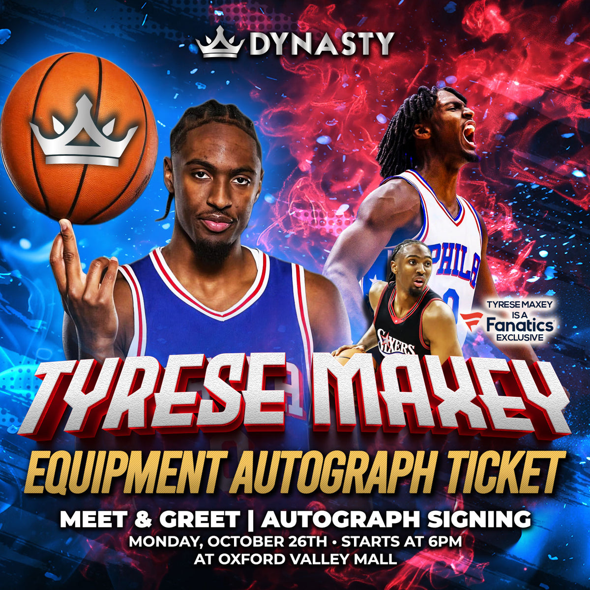 Tyrese Maxey Philly All-Star Experience Tickets