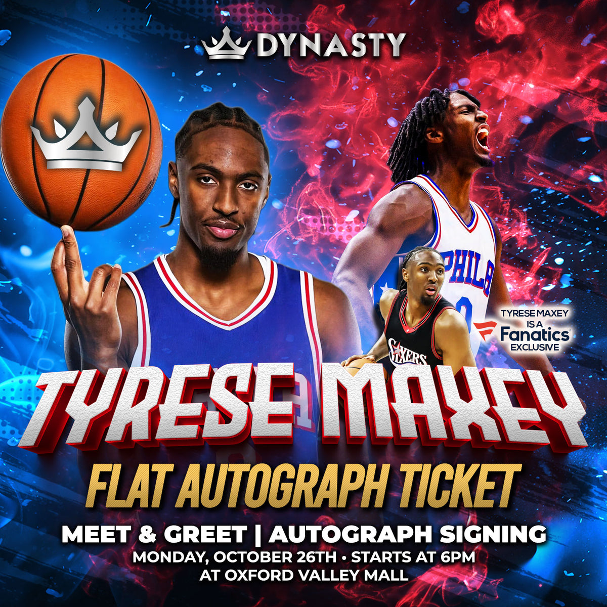 Tyrese Maxey Philly All-Star Experience Tickets