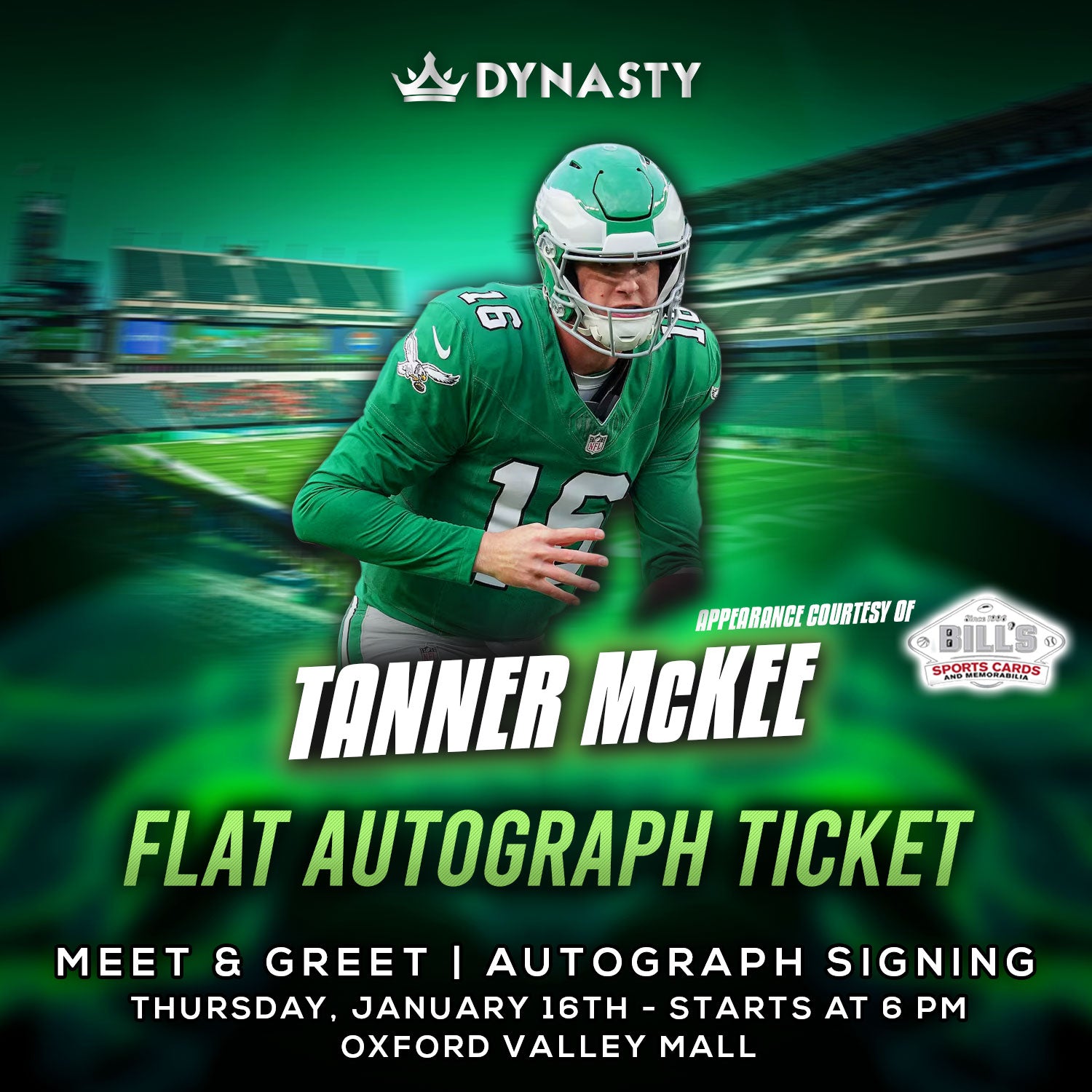 Tanner Mckee Kickoff the Playoffs Experience Tickets