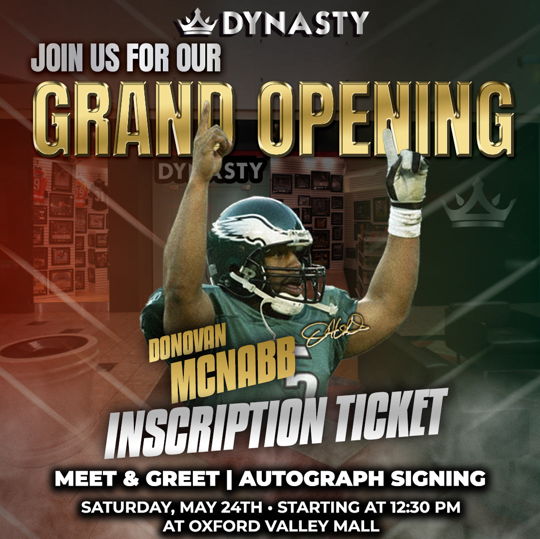 Donovan McNabb Inscription Ticket