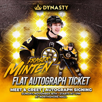Fraser Minten Boston Bruins Experience Tickets