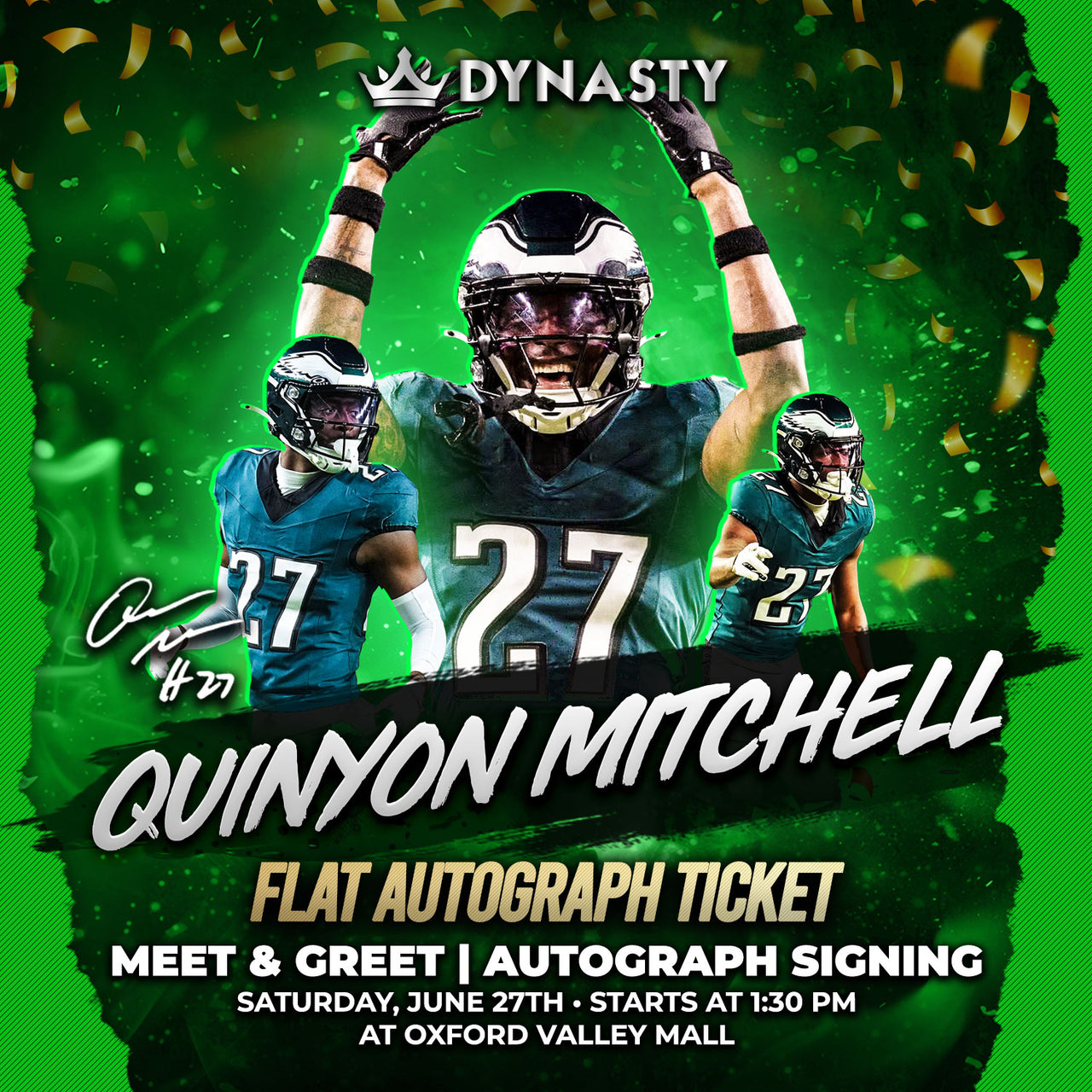 Quinyon Mitchell Experience Tickets