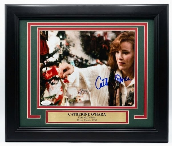 Catherine O'Hara Home Alone Autographed 8" x 10" Framed Movie Photo