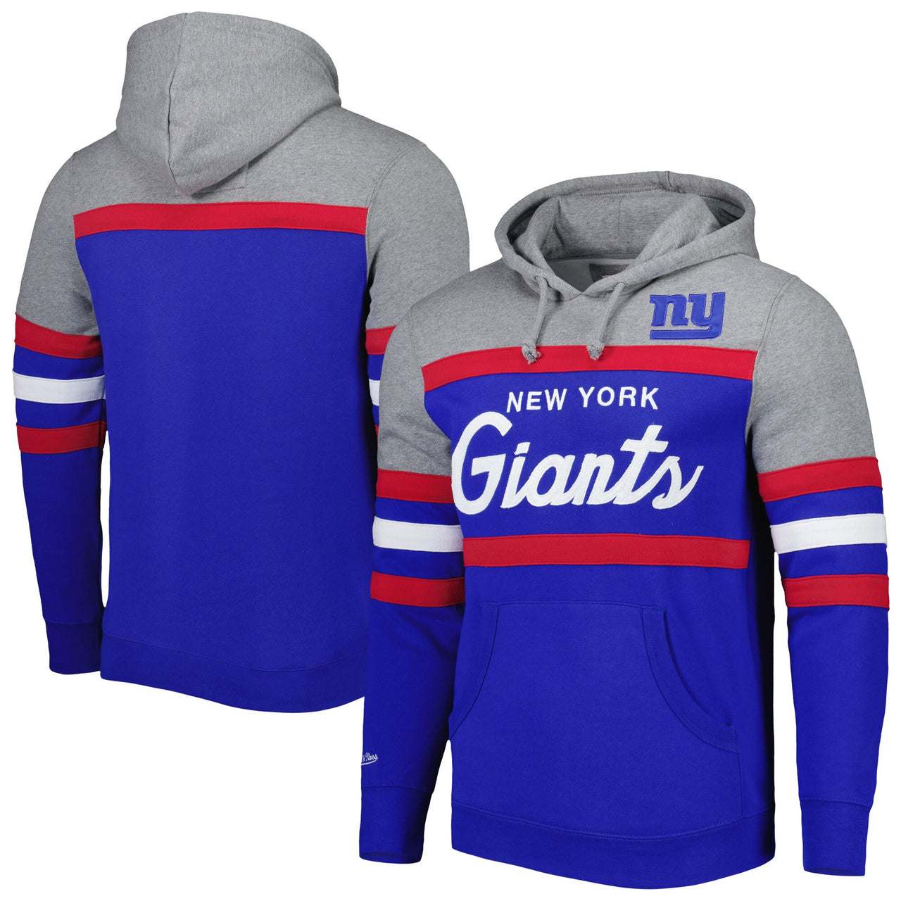 New York Giants Mitchell & Ness Head Coach Hoodie