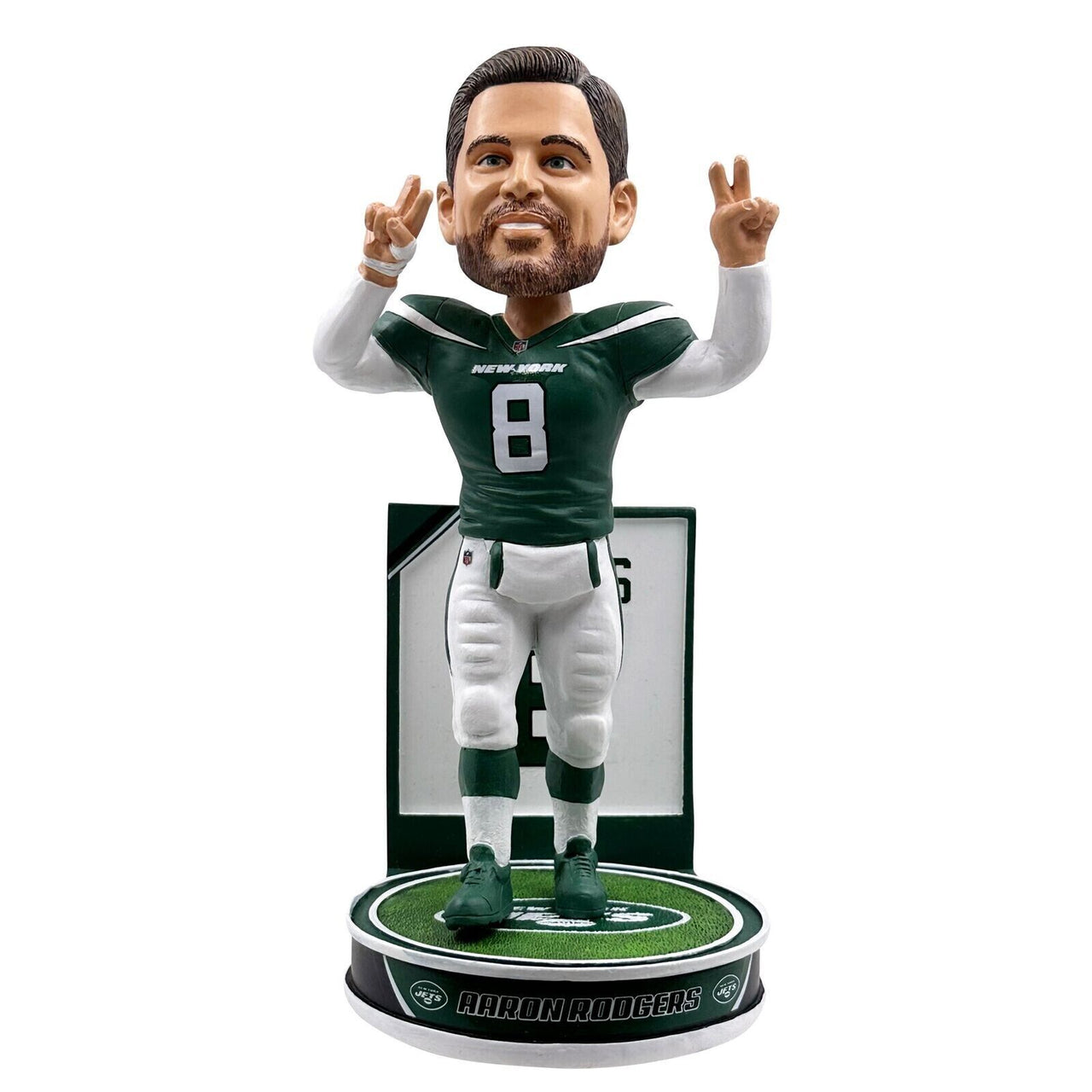 Aaron Rodgers New York Jets Hero Series Bobble Head