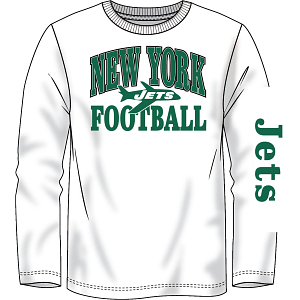 Ny jets top long sleeve shirts
