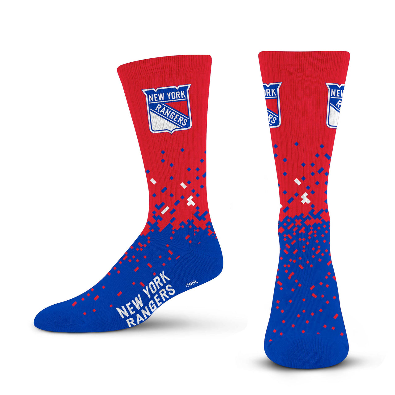 New York Rangers Men's Spray Zone Socks