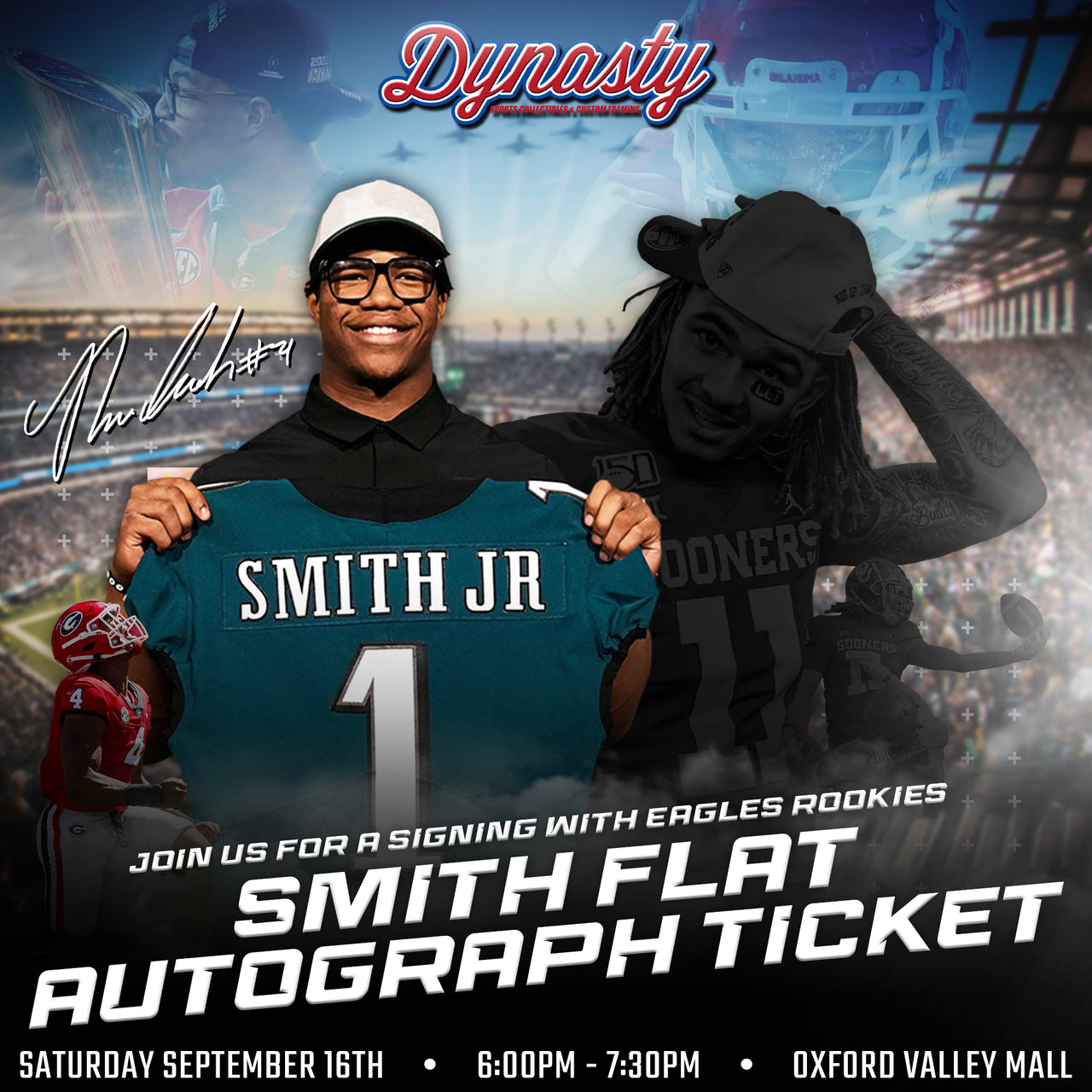 Nolan Smith Rookie Autograph Signing Experience