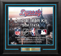 Denver Nuggets Throwback Custom NBA Basketball 11x14 Picture Frame Kit (Multiple Colors) - Dynasty Sports & Framing 