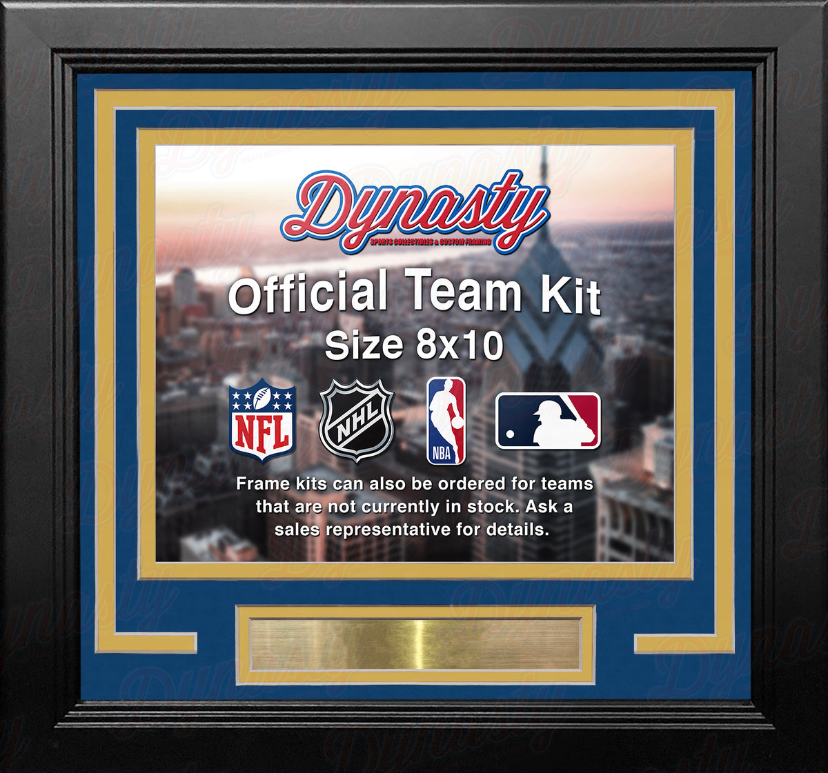 Nba Frame Denver Nuggets Custom NBA Basketball 8x10 Picture Frame Kit (Multiple ...
