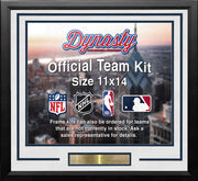 Denver Nuggets Custom NBA Basketball 11x14 Picture Frame Kit (Multiple Colors) - Dynasty Sports & Framing 