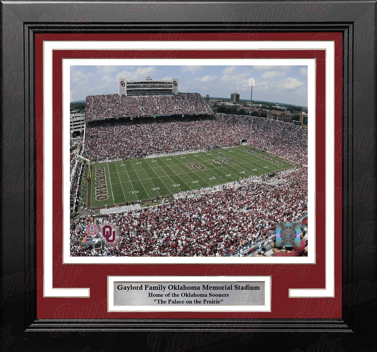 Oklahoma Sooners Gaylord Family Oklahoma Memorial Stadium 8" x 10" Framed College Football Photo