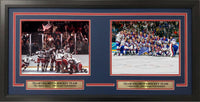 Team USA Men's Hockey 1980 & 2026 Olympics 8" x 10" Framed Collage - Dynasty Sports & Framing 