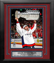 Alex Ovechkin Washington Capitals 2018 Stanley Cup Champions 8" x 10" Framed Hockey Photo - Dynasty Sports & Framing 