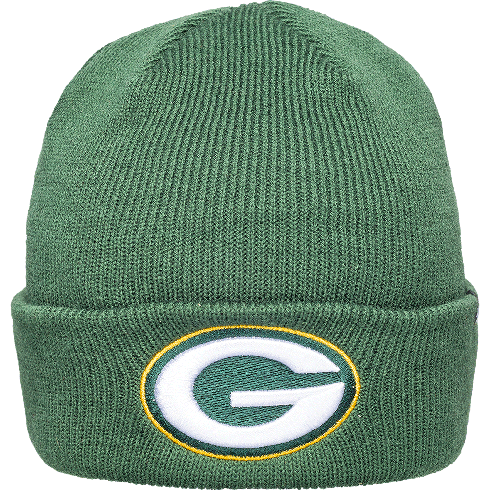Green Bay Packers Green Mass Cuffed Knit Hat