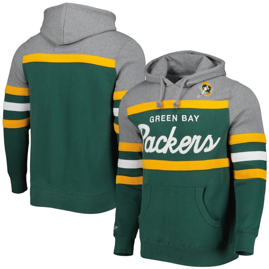 Green Bay Packers Mitchell & Ness Head Coach Hoodie