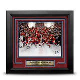 Florida Panthers 2024 Stanley Cup Champions Team Celebration 8" x 10" Framed Hockey Photo - Dynasty Sports & Framing 
