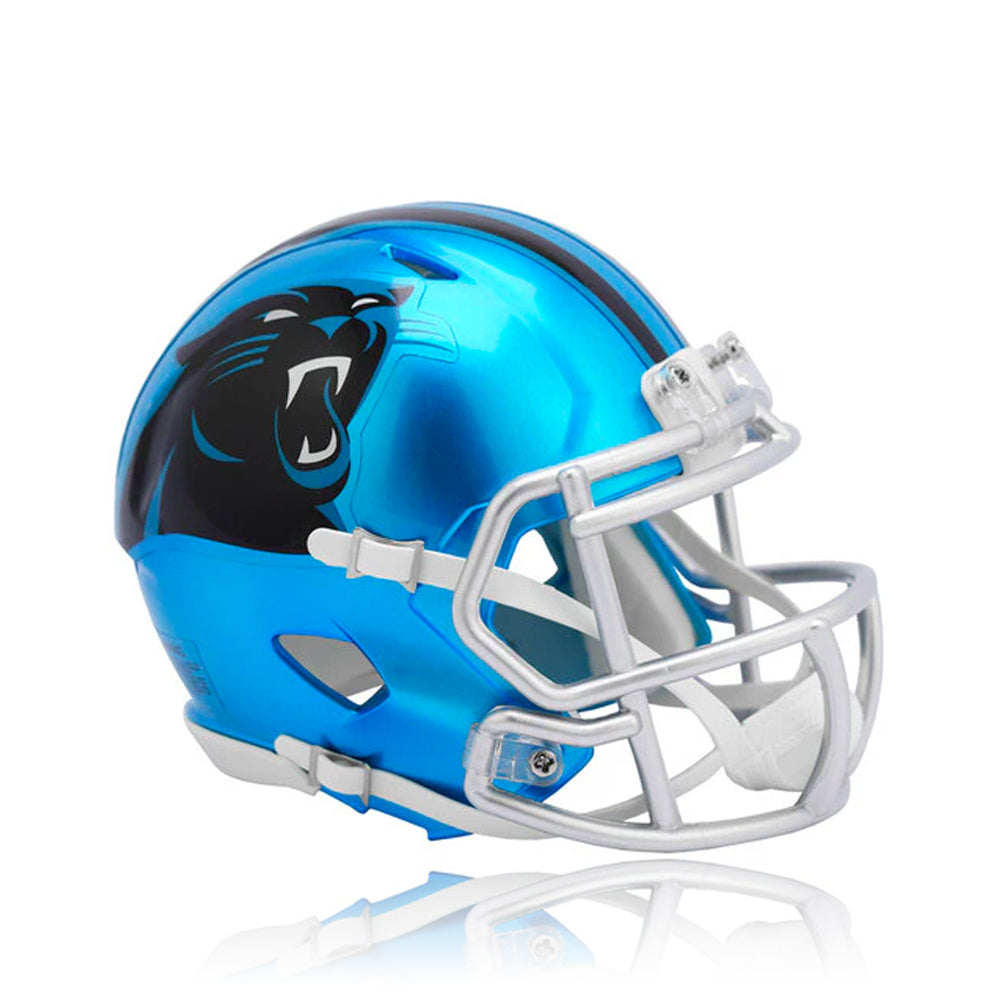 Carolina Panthers NFL Riddell Speed Revolution Flash Mini-Helmet