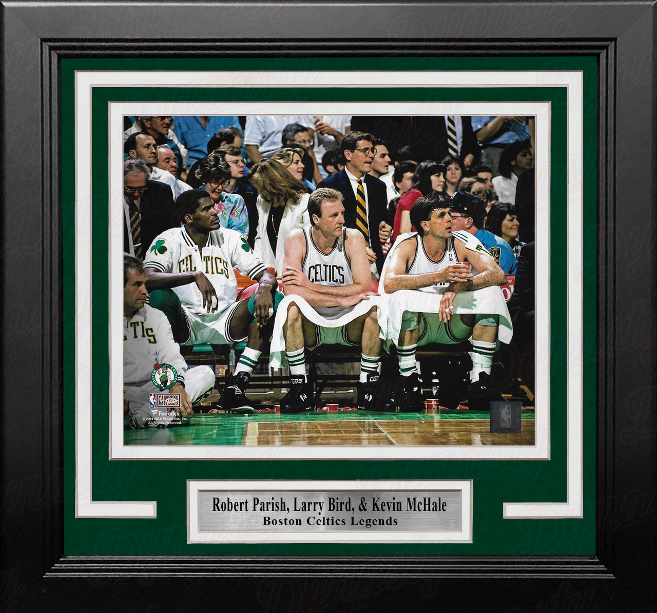 Robert Parish, Larry Bird, & Kevin McHale Boston Celtics 8" x 10" Framed Basketball Photo