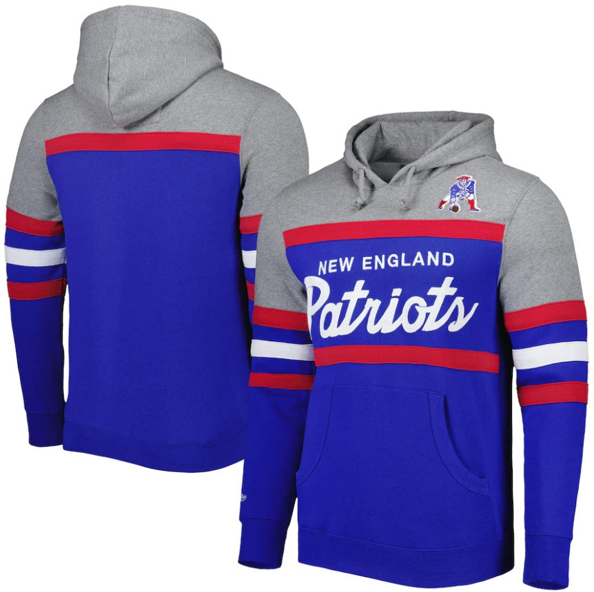 New England Patriots Mitchell & Ness Head Coach Hoodie