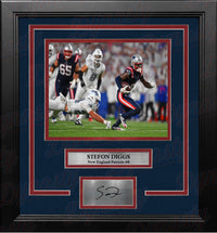 Stefon Diggs New England Patriots 8" x 10" Framed Engraved Signature Photo