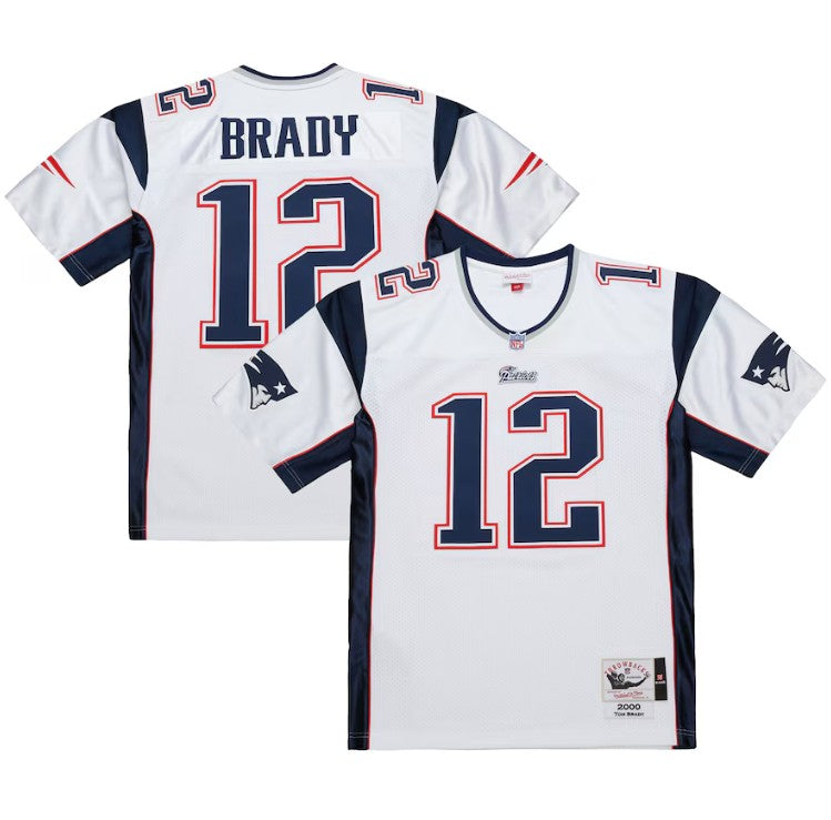 Tom Brady New England Patriots Mitchell & Ness 2000 Legacy Authentic Jersey - White