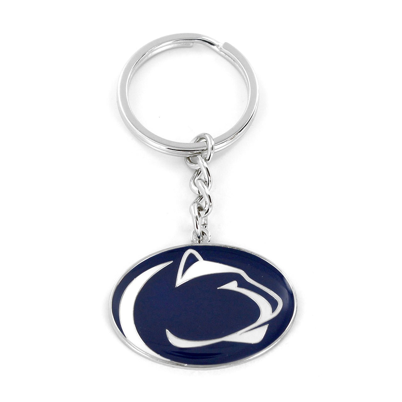 Penn State Nittany Lions Metal Logo Keychain