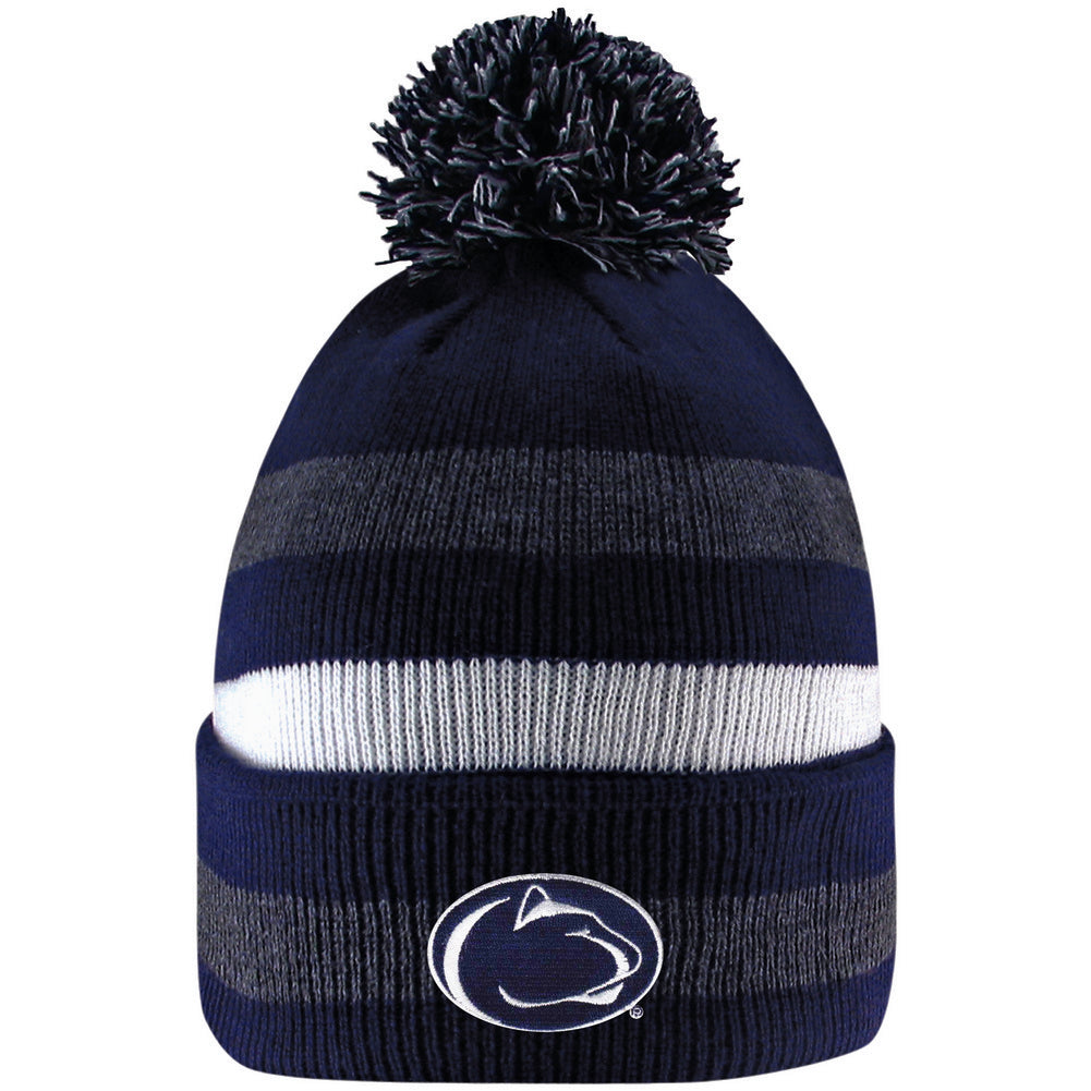 Penn State Nittany Lions Striped Prime Time Knit Hat