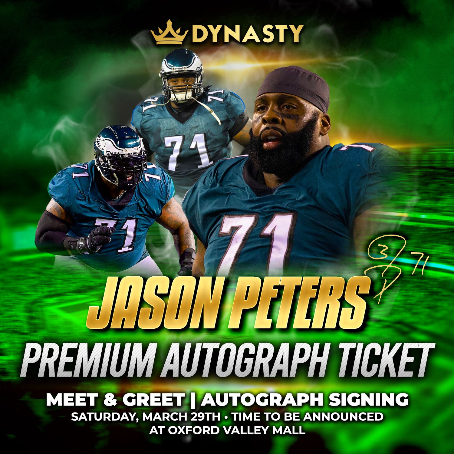 Jason Peters World Champions Experience