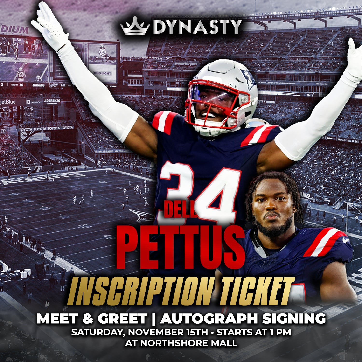 Dell Pettus Inscription Tickets
